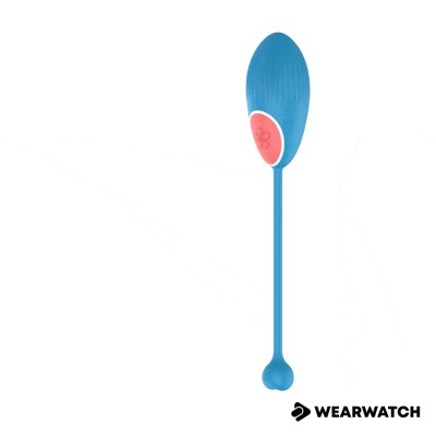 WEARWATCH™ - TECNOLOGIA WATCHME CONTROLE REMOTO OVO AZUL / NIVEO - D-227550 - Dona Pimenta