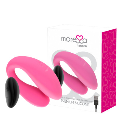 ESTIMULADOR DE PARCEIRO DE CONTROLE REMOTO MORESSA LAUREN - D-228130 - Dona Pimenta