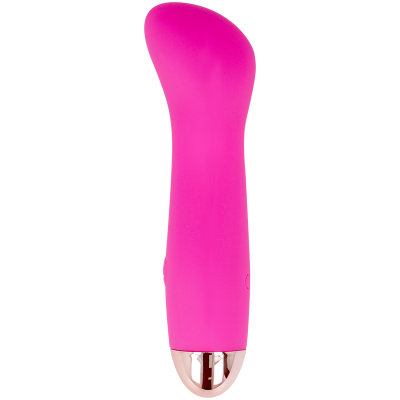 DOLCE VITA - VIBRADOR RECARREGÁVEL UM PINK 7 VELOCIDADE - D-228451 - Dona Pimenta