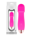 DOLCE VITA - VIBRADOR RECARREGÁVEL DE TRÊS VELOCIDADES PINK 7 - D-228455 - Dona Pimenta