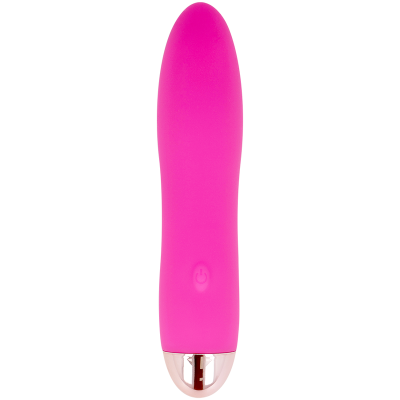 DOLCE VITA - VIBRADOR RECARREGÁVEL QUATRO PINK 7 VELOCIDADES - D-228457 - Dona Pimenta