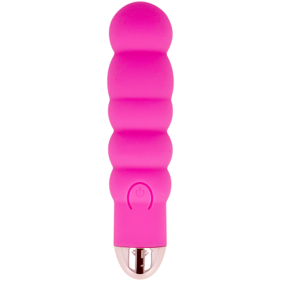 DOLCE VITA - VIBRADOR RECARREGÁVEL SEIS PINK 7 VELOCIDADES - D-228461 - Dona Pimenta