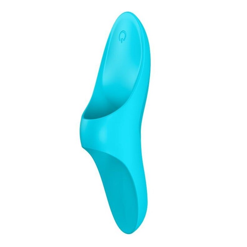 VIBRADOR DE DEDO SATISFYER TEASER - LUZ AZUL - D-229593 - Dona Pimenta VIBRADOR DE DEDO SATISFYER TEASER - LUZ AZUL - D-229593 - Dona Pimenta