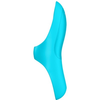 VIBRADOR DE DEDO SATISFYER TEASER - LUZ AZUL - D-229593 - Dona Pimenta