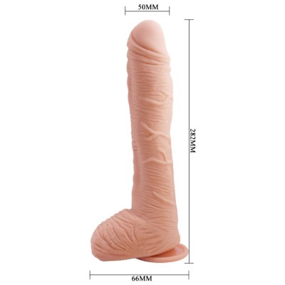 LINDO ENCONTRO ALEX LIFELIKE SKIN DILDO 27 CM - D-229632 - Dona Pimenta