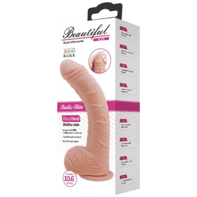 LINDO ENCONTRO ALEX LIFELIKE SKIN DILDO 27 CM - D-229632 - Dona Pimenta