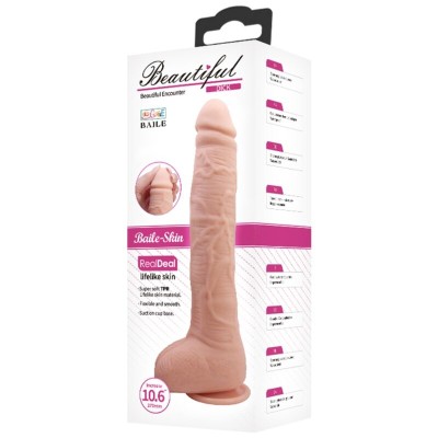 BONITO ENCONTRO DICK REALÍSTICO E FLEXÍVEL DILDO - D-229709 - Dona Pimenta