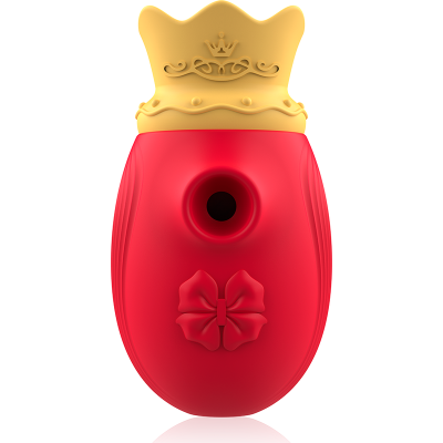 ESTIMULADOR DE CLITÓRIS INTENSO 10 FREQUÊNCIAS DE LAMBEDURA E SUCÇÃO - VERMELHO - D-230639 - Dona Pimenta