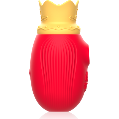ESTIMULADOR DE CLITÓRIS INTENSO 10 FREQUÊNCIAS DE LAMBEDURA E SUCÇÃO - VERMELHO - D-230639 - Dona Pimenta