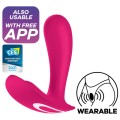 SATISFYER SUPER SECRETO VIBRADOR ROSA - D-230694 - Dona Pimenta