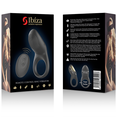 IBIZA REMOTE CONTROL RING VIBRATOR FULL CONTACT - D-230870 - Dona Pimenta
