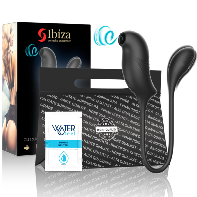 IBIZA CLIT SUCKER STIMULATOR AND VIBRATOR - D-230872 - Dona Pimenta