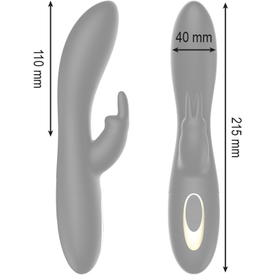 IBIZA ROTATING RABBIT VIBRATOR - D-230876 - Dona Pimenta