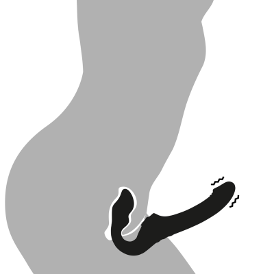 IBIZA REMOTE CONTROL STRAPLESS VIBRATOR 3 MOTORS 1000 COMBINATIONS. - D-230878 - Dona Pimenta