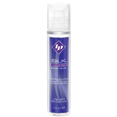 ID SILK NATURAL FEEL SILICONE/ÁGUA 30 ML - D-201575 - Dona Pimenta