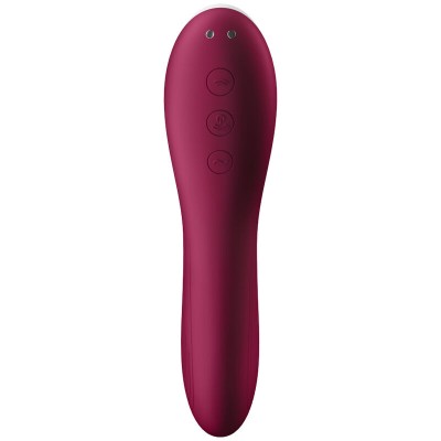 ESTIMULADOR E VIBRADOR DUAL CRUSH SATISFYER - D-231295 - Dona Pimenta