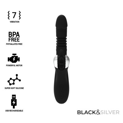 BLACK&SILVER&trade;- BUNNY REED UP & DOWN VIBE - D-232419 - Dona Pimenta