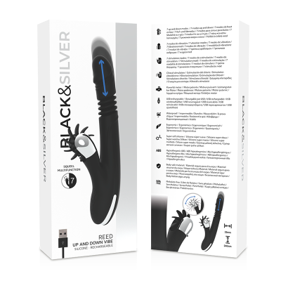 BLACK&SILVER&trade;- BUNNY REED UP & DOWN VIBE - D-232419 - Dona Pimenta