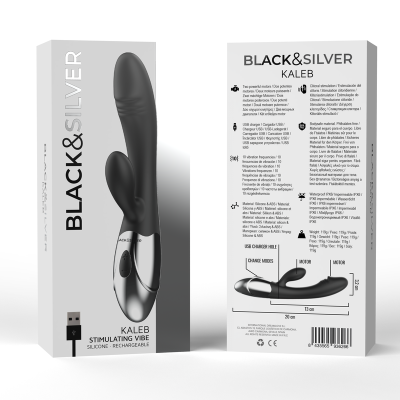 BLACK&SILVER&trade;- VIBE ESTIMULANTE KALEB - D-232433 - Dona Pimenta
