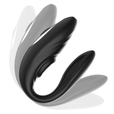 BRILLY GLAM- CONTROLE REMOTO PULSANTE E VIBRATÓRIO DE CASAL - D-232445