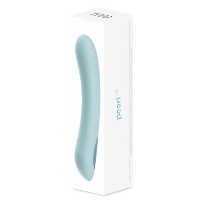 VIBRADOR KIIROO PEARL 2+ PONTO G - TURQUESA - D-232650 - Dona Pimenta
