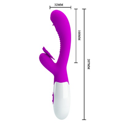 LINDA MARIÇA DO AMOR LICKING E VIBRANDO - ROXO - D-233028 - Dona Pimenta