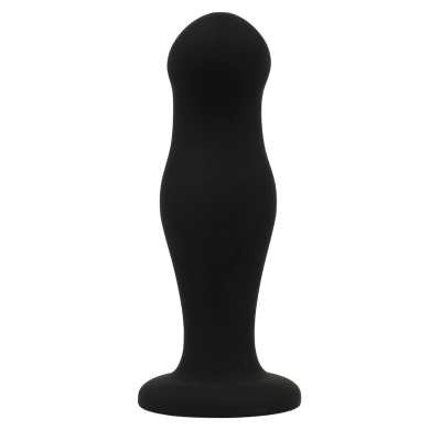 BLACK&SILVER&trade; - SEAN PLUG ANAL PREMIUM SILICONE PRETO - D-234385 - Dona Pimenta