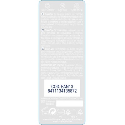 CONTROL 2-1 MASSAGEM & PRAZER MAR MEDITERRÂNICO 200ML - D-216116 - Dona Pimenta