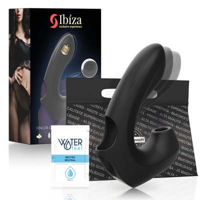 IBIZA - VIBRADOR DE SUCÇÃO DEDAL - D-234721 - Dona Pimenta