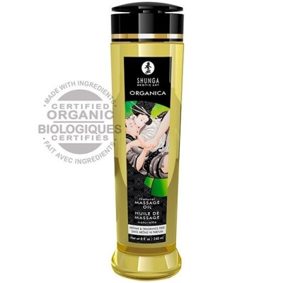 SHUNGA - ÓLEO DE MASSAGEM ERÓTICA COMESTÍVEL ORGÂNICO - D-224036 - Dona Pimenta