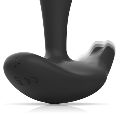 BLACK&SILVER&trade; - CONTROLE REMOTO DE SILICONE DWAYNE ANAL PLUG - D-234782 - Dona Pimenta