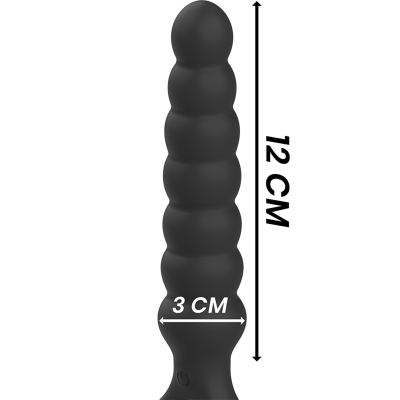 BLACK&SILVER&trade; - DILADOR ANAL DE SILICONE BOB PODEROSO - D-234785 - Dona Pimenta