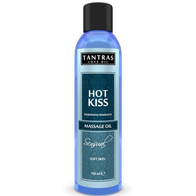 TANTRAS LOVE OIL HOT KISS 150 ML - D-230924 - Dona Pimenta