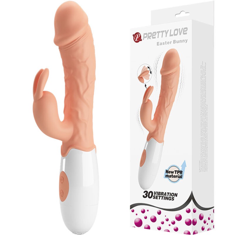 PRETTY LOVE - VIBRADOR COELHO DA PÁSCOA COM ESTIMULADOR - D-234968 - Dona Pimenta PRETTY LOVE - VIBRADOR COELHO DA PÁSCOA COM ESTIMULADOR - D-234968 - Dona Pimenta