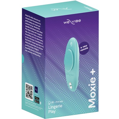 WE-VIBE - MOXIE + CLITORAL VIBRATOR AQUA - D-235691 - Dona Pimenta