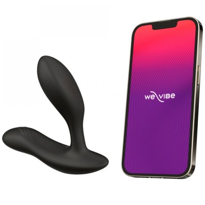 WE-VIBE - VECTOR+ MASSAGER VIBRANTE DE PRÓSTATA PRETO - D-235697 - Dona Pimenta