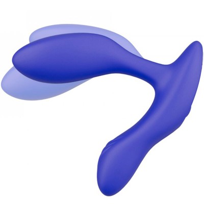 WE-VIBE - VECTOR+ MASSAGER VIBRANTE DE PRÓSTATA ROYAL BLUE - D-235698 - Dona Pimenta