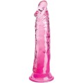 KING COCK CLEAR - PÊNIS REALISTA  19,7 CM ROSA - D-236518 - Dona Pimenta
