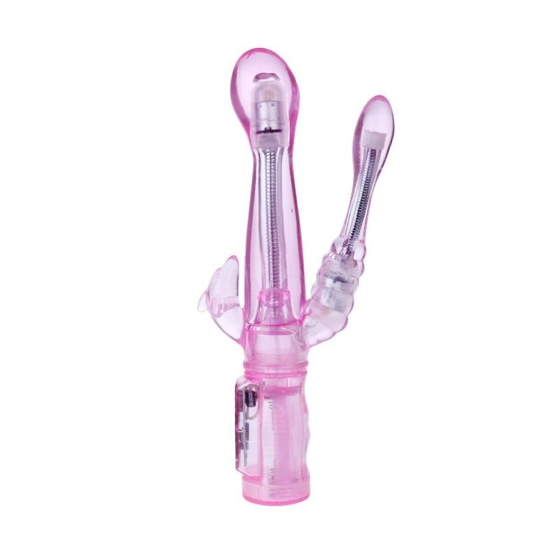 VIBRADOR FLEXIBLE CON ESTIMULADOR ANAL - D34-194023 - Dona Pimenta VIBRADOR FLEXIBLE CON ESTIMULADOR ANAL - D34-194023 - Dona Pimenta