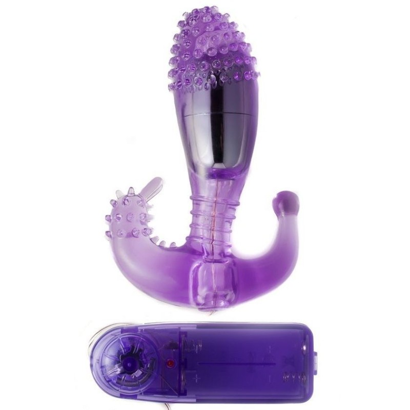 ESTIMULADOR LILA VAGINAL Y ANAL CON VIBRACION - D66-149109LL - Dona Pimenta ESTIMULADOR LILA VAGINAL Y ANAL CON VIBRACION - D66-149109LL - Dona Pimenta