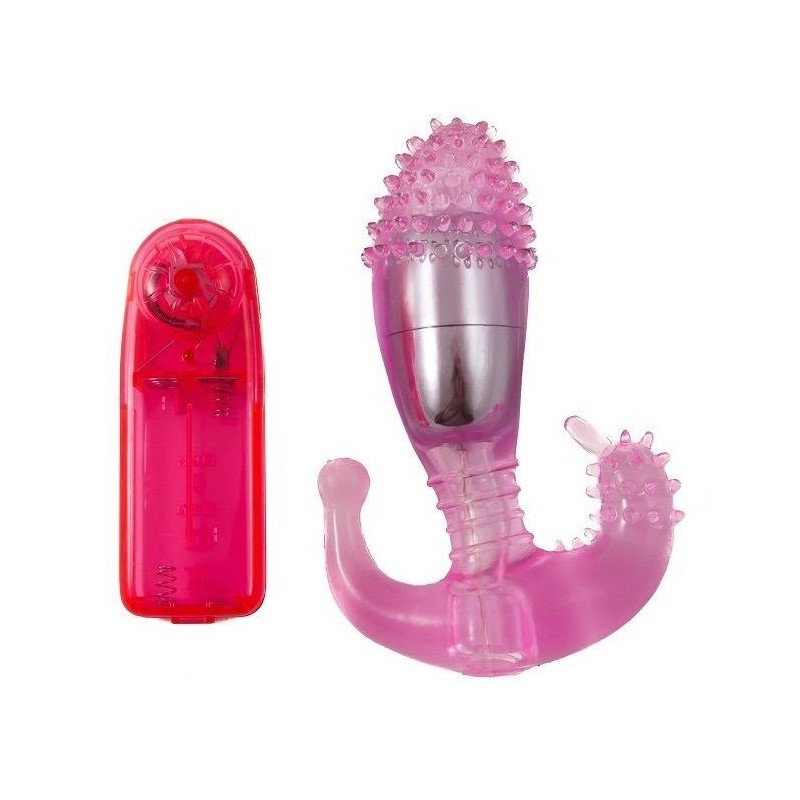 ESTIMULADOR VAGINAL Y ANAL CON VIBRACION - D66-149109RS - Dona Pimenta ESTIMULADOR VAGINAL Y ANAL CON VIBRACION - D66-149109RS - Dona Pimenta