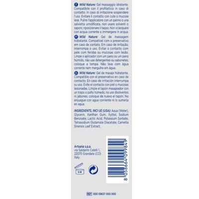 CONTROL WILD NATURE GEL MASAJE 3 EN 1 200 ML - D-221039 - Dona Pimenta