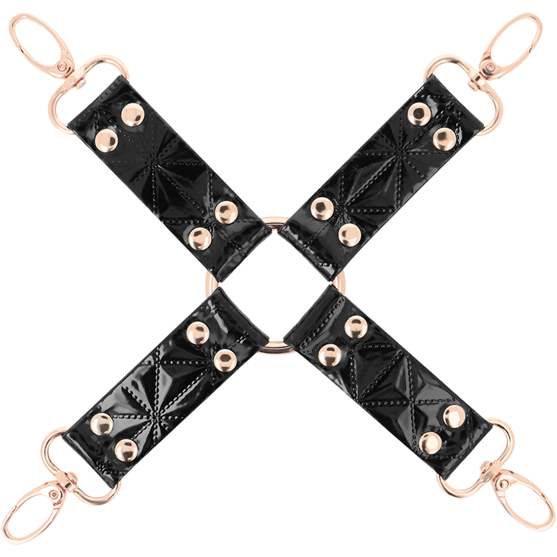 BEGME - BLACK EDITION HOG TIE DE COURO VEGANO - D-229255 - Dona Pimenta BEGME - BLACK EDITION HOG TIE DE COURO VEGANO - D-229255 - Dona Pimenta
