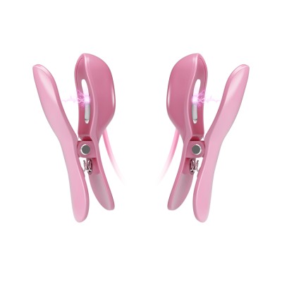ROMANTIC WAVE PINZAS CON VIBRACION Y ELECTROSHOCK - D-219201 - Dona Pimenta