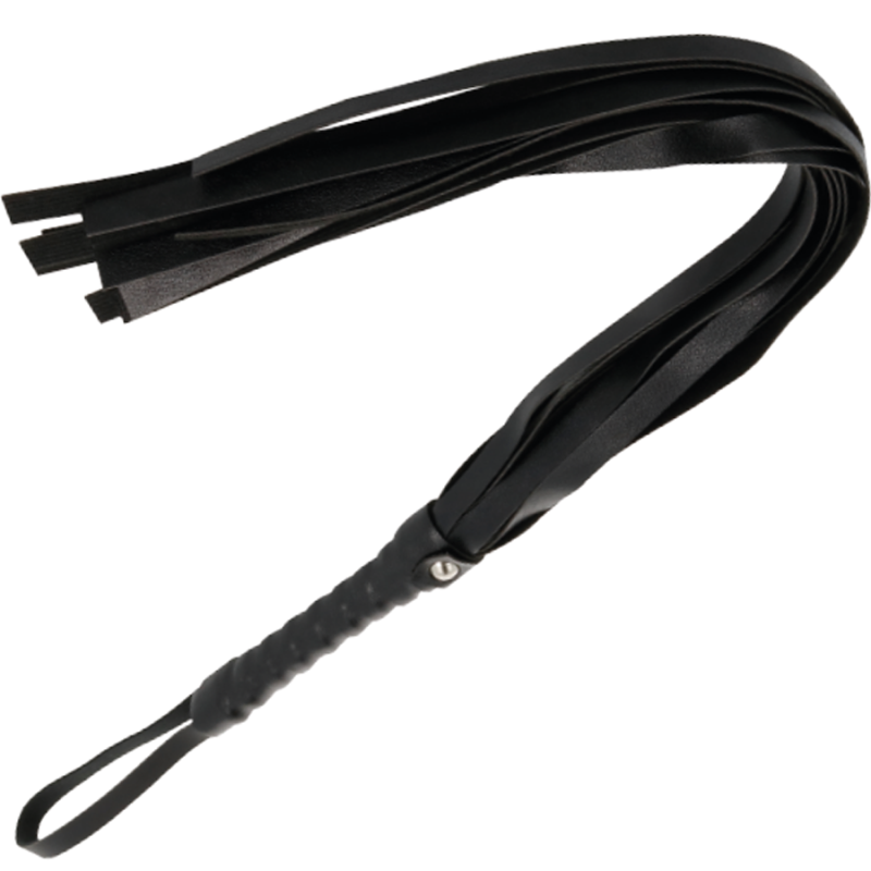 DARKNESS BLACK FLOGGER 45 CM - D-221219 - Dona Pimenta DARKNESS BLACK FLOGGER 45 CM - D-221219 - Dona Pimenta