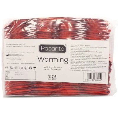 PASANTE - SACO EFEITO AQUECIMENTO DE PRESERVATIVOS 144 UNIDADES - D-236443 - Dona Pimenta