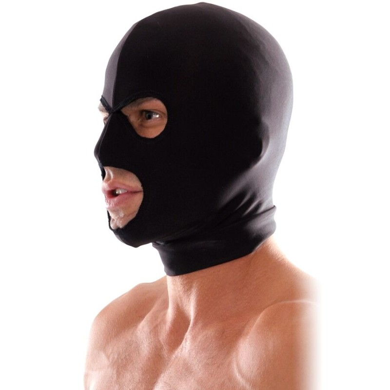 FETISH FANTASY SPANDEX 3 HOLE HOOD - PD3855-01 - Dona Pimenta FETISH FANTASY SPANDEX 3 HOLE HOOD - PD3855-01 - Dona Pimenta