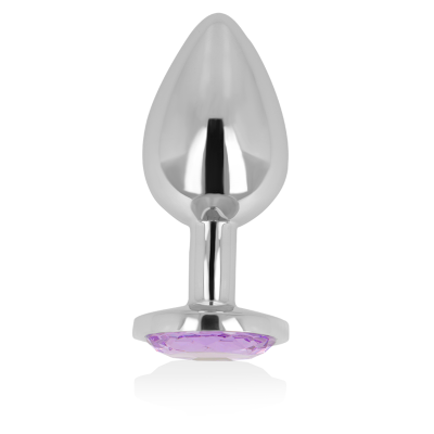 OHMAMA PLUG ANAL METAL VIOLETA 8 CM - D-232944 - Dona Pimenta