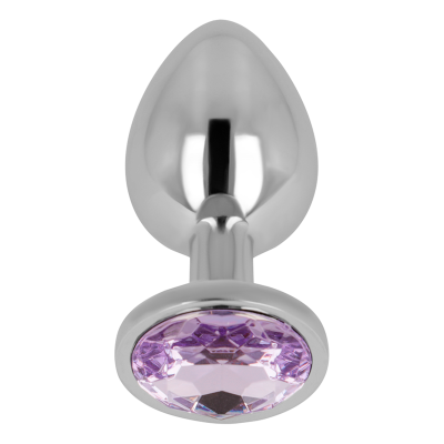 OHMAMA PLUG ANAL METAL VIOLETA 8 CM - D-232944 - Dona Pimenta