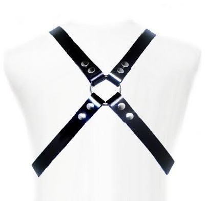 ARNÊS BÁSICO DE CORPO DE COURO - D-205473 - Dona Pimenta